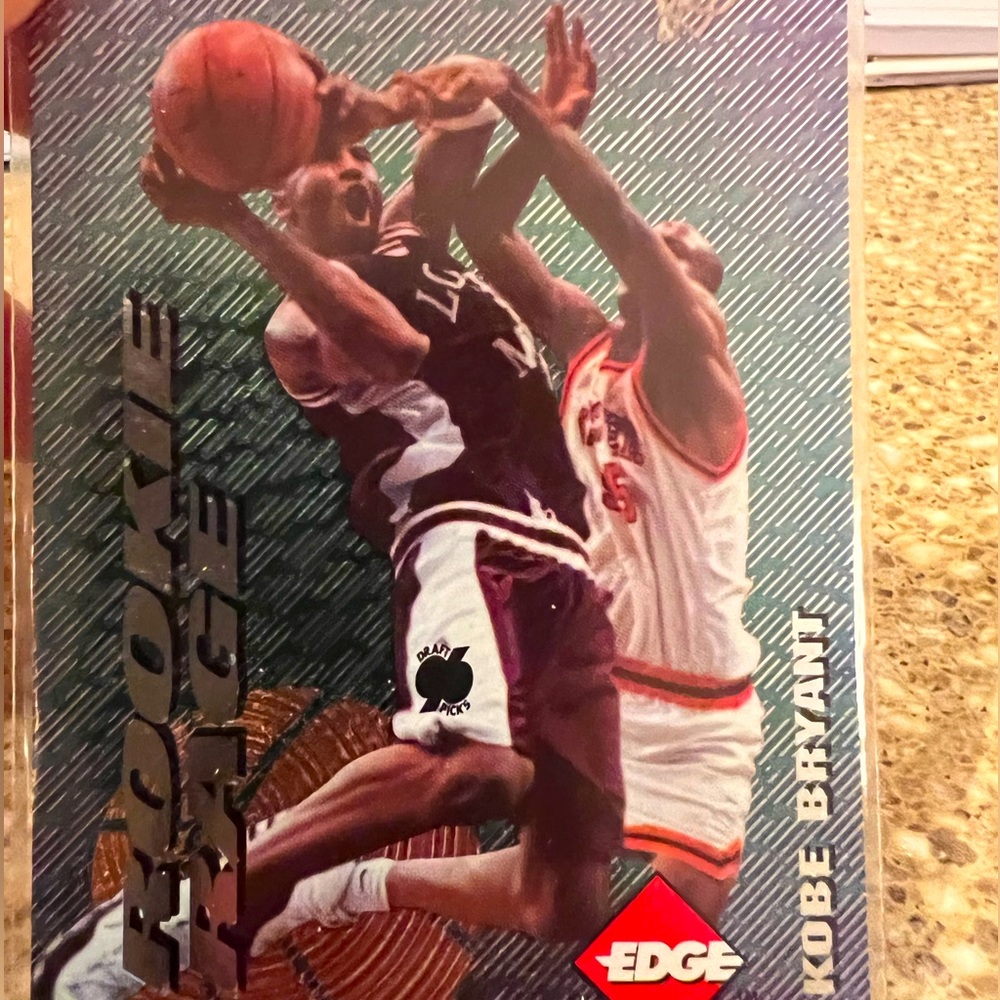 1996 Kobe Bryant “Rookie Rage” Collector’s Edge card
